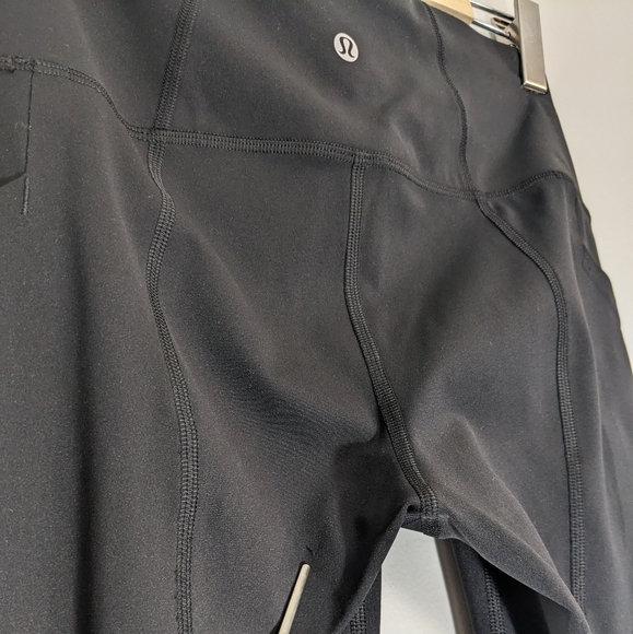 Lululemon Pace Rival High-Rise Crop 22" | Black | Size 4 - Picture 14 of 14